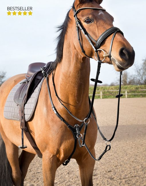 Horze Adjustable Hunting Breastplate - Image 3