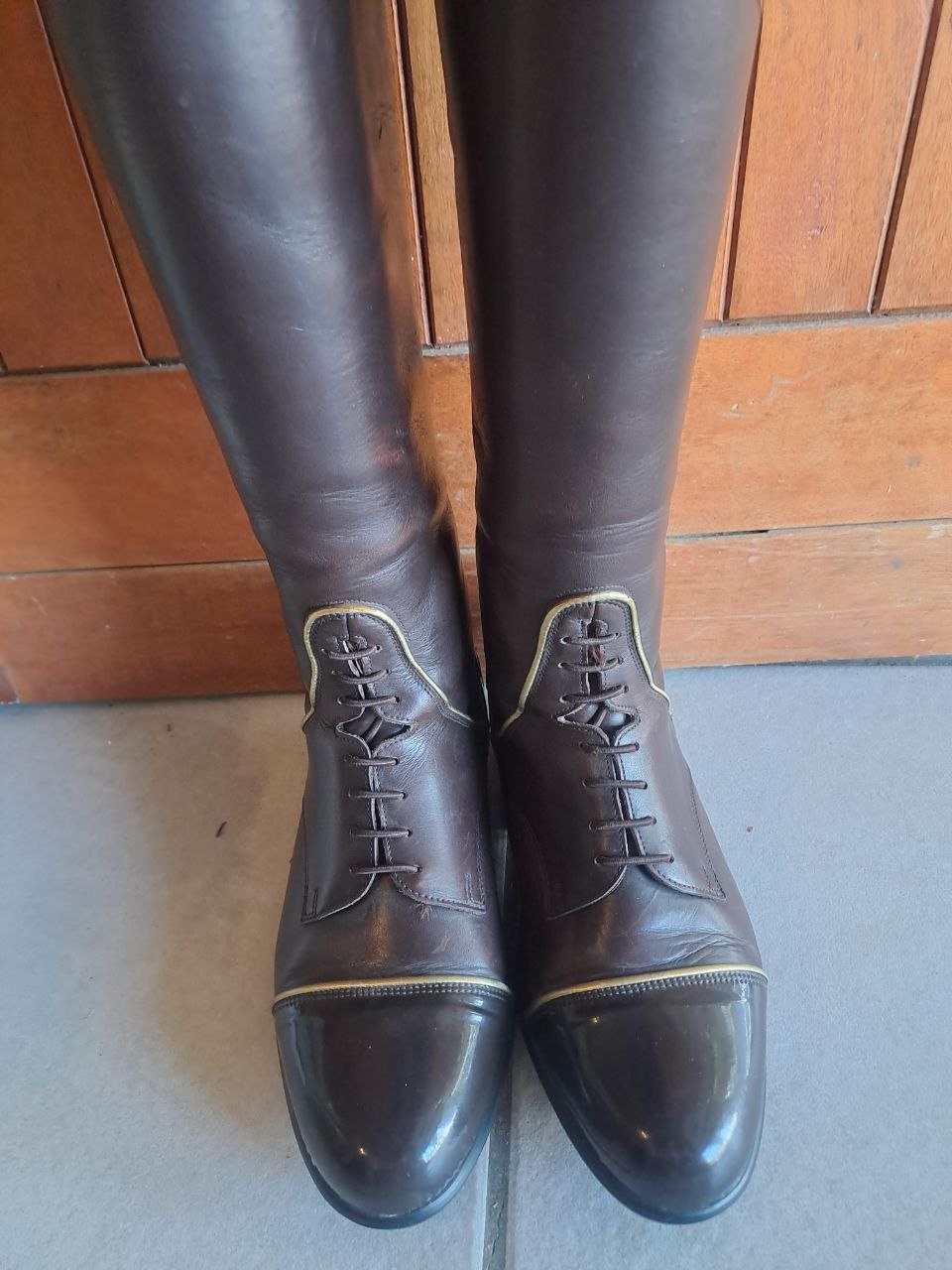 Sergio Grasso Brown Tallboots 38R - Image 2