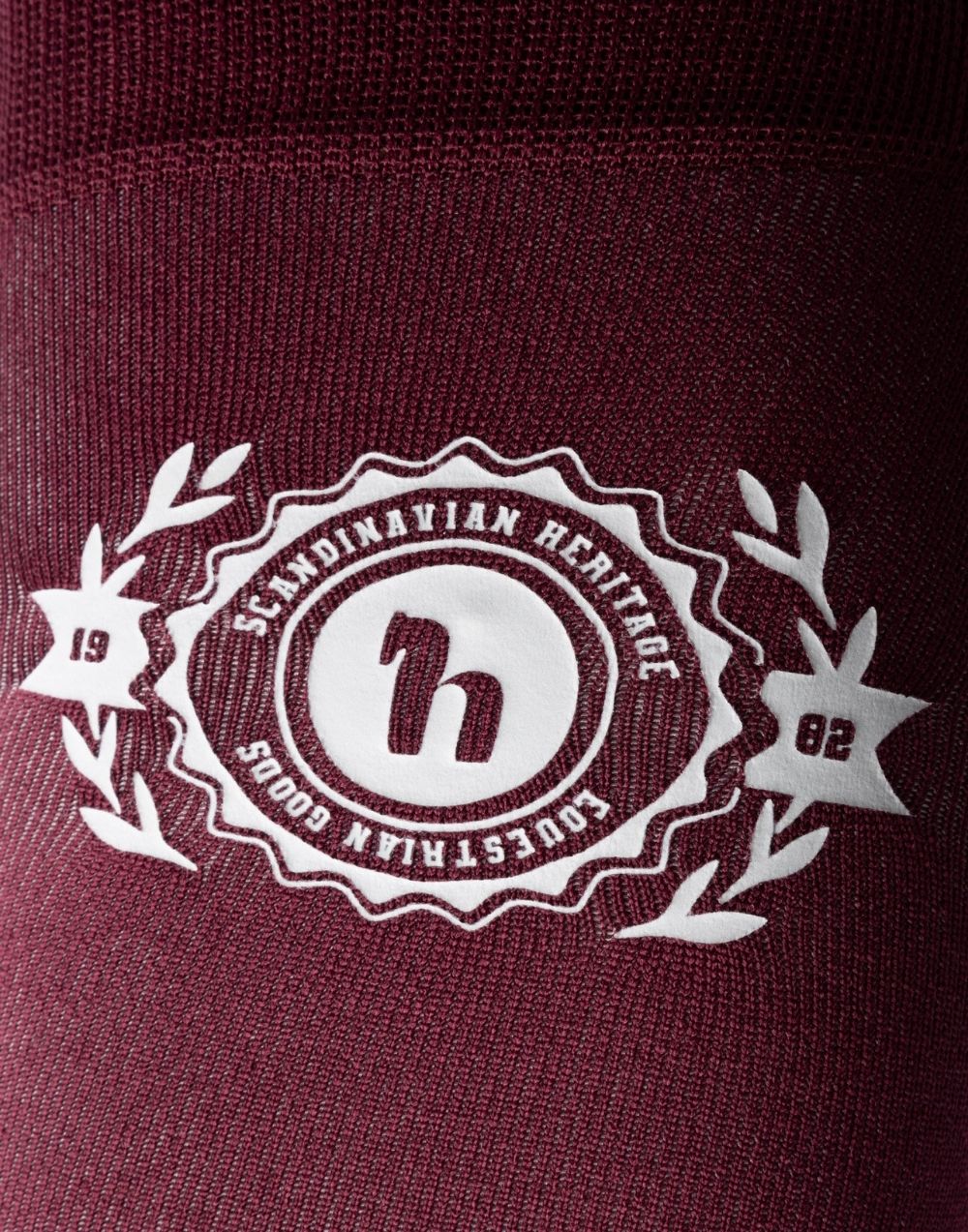 Horze Ruby socks-Burgundy - Image 2