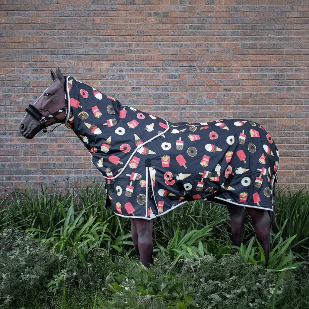 Storm BusterWaterproof rug - Ponie Print