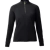 Horze Sidney Womens Traning Shirt-Black - Image 6