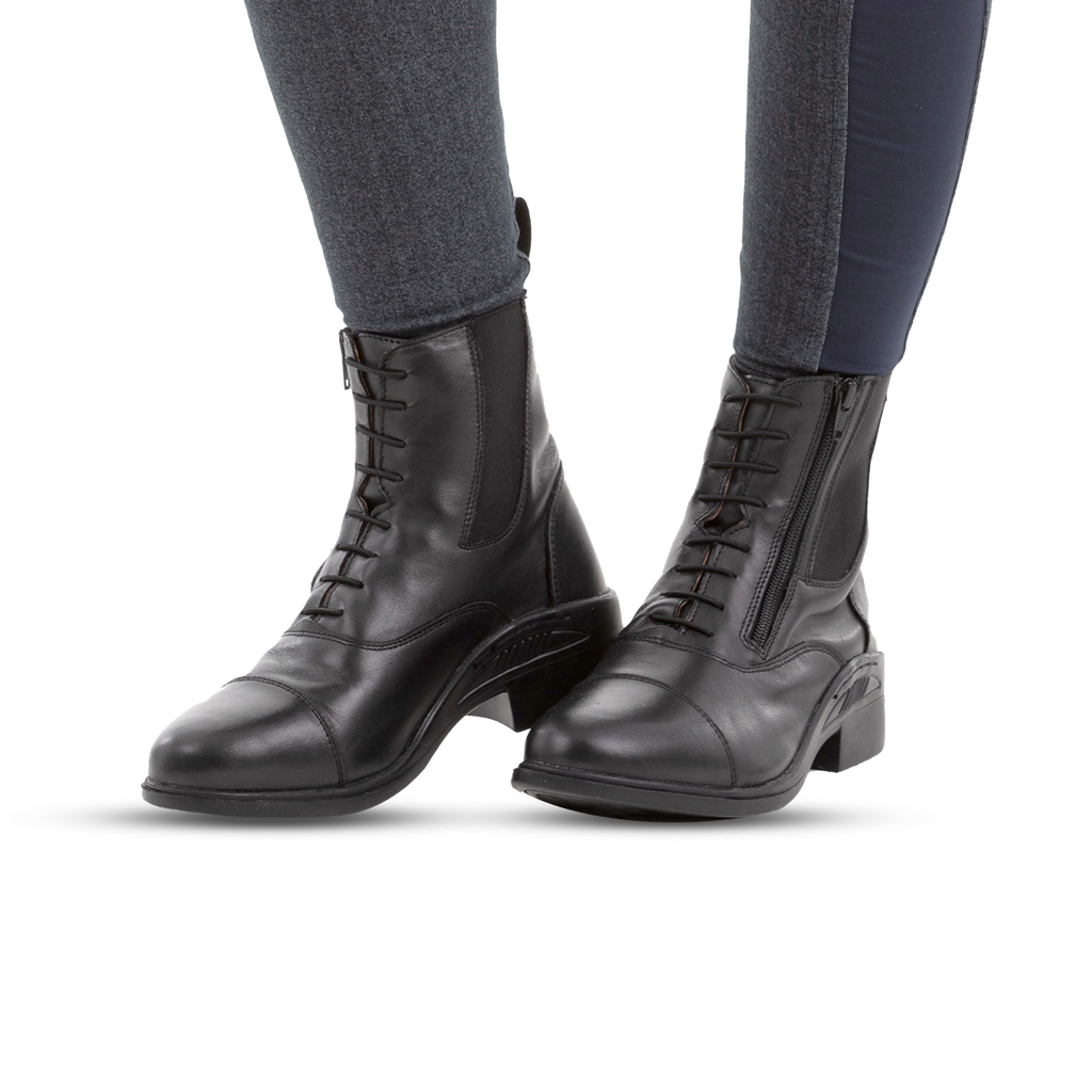 Equistride Lucy Lace & Zip Jodhpur Boot - Image 4