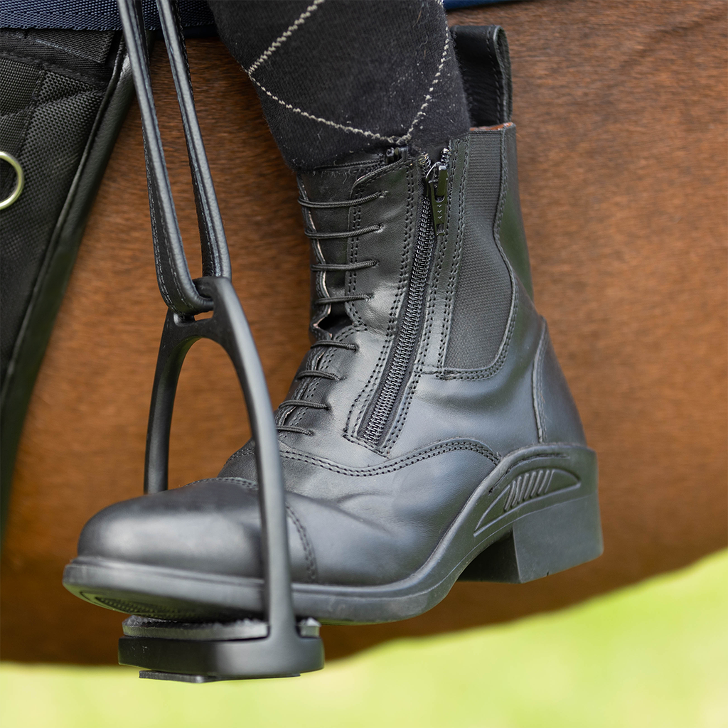 Equistride Lucy Lace & Zip Jodhpur Boot - Image 3