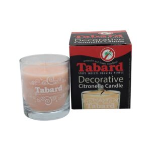 Tabard Glass Citronella Candle