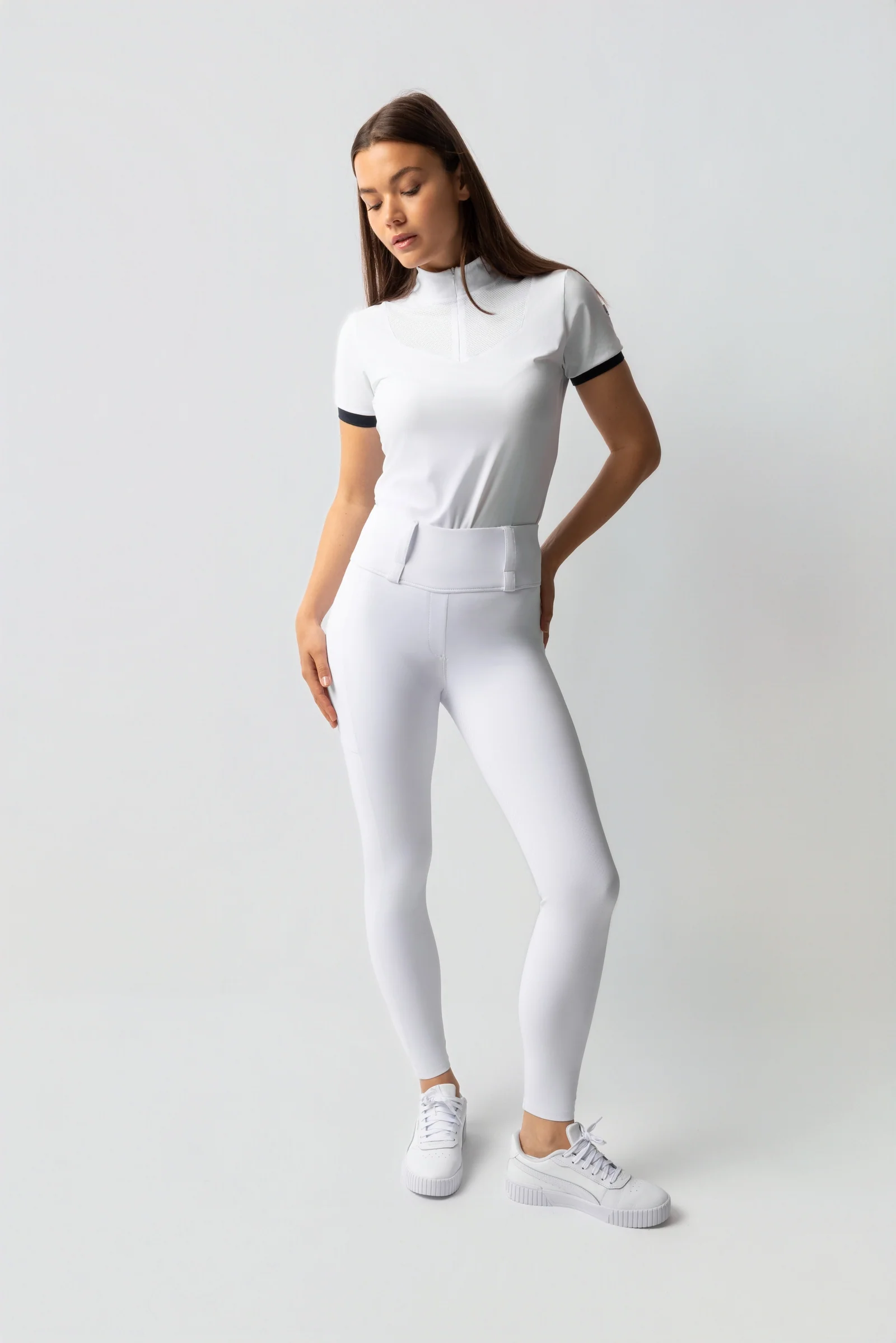 Horze Anya Women´s Full Grip Riding Tights UPF 50+ - Image 4