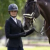 Equileisure Prestige Mesh Show Jacket - Black - Image 5